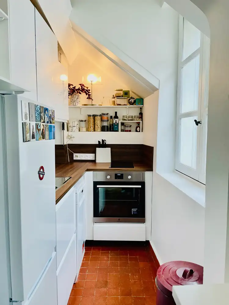 Relooking d'une cuisine moderne Relooking d'une cuisine moderne ton blanc